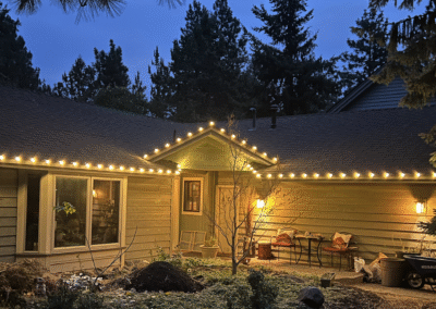 Holiday Lights installation example