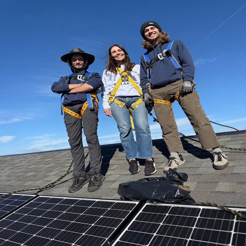 cleaning solar panels